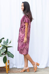 Filipa Tie Dress (Catalina Mauve) - XS/S