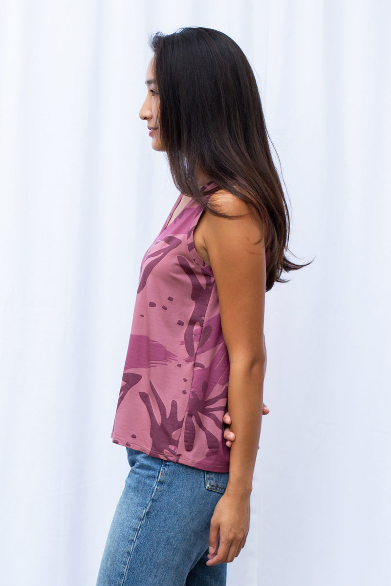 Nikki Tank Top (Catalina Mauve) - S