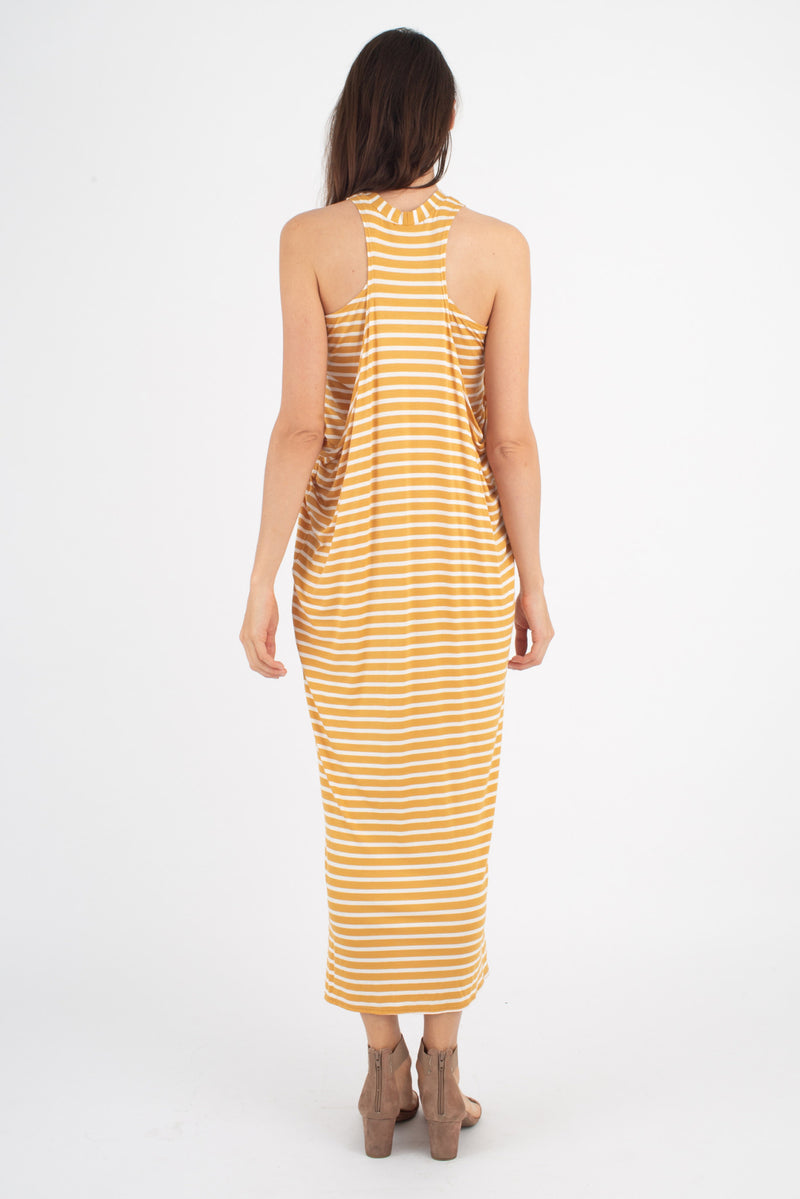 Chad Maxi (Mustard Stripe) - S