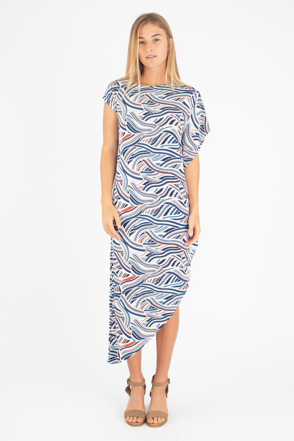 Lola Asymmetric Maxi (Rising Tides) - S