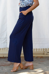 Parker High-Waist Pant (Navy) - L