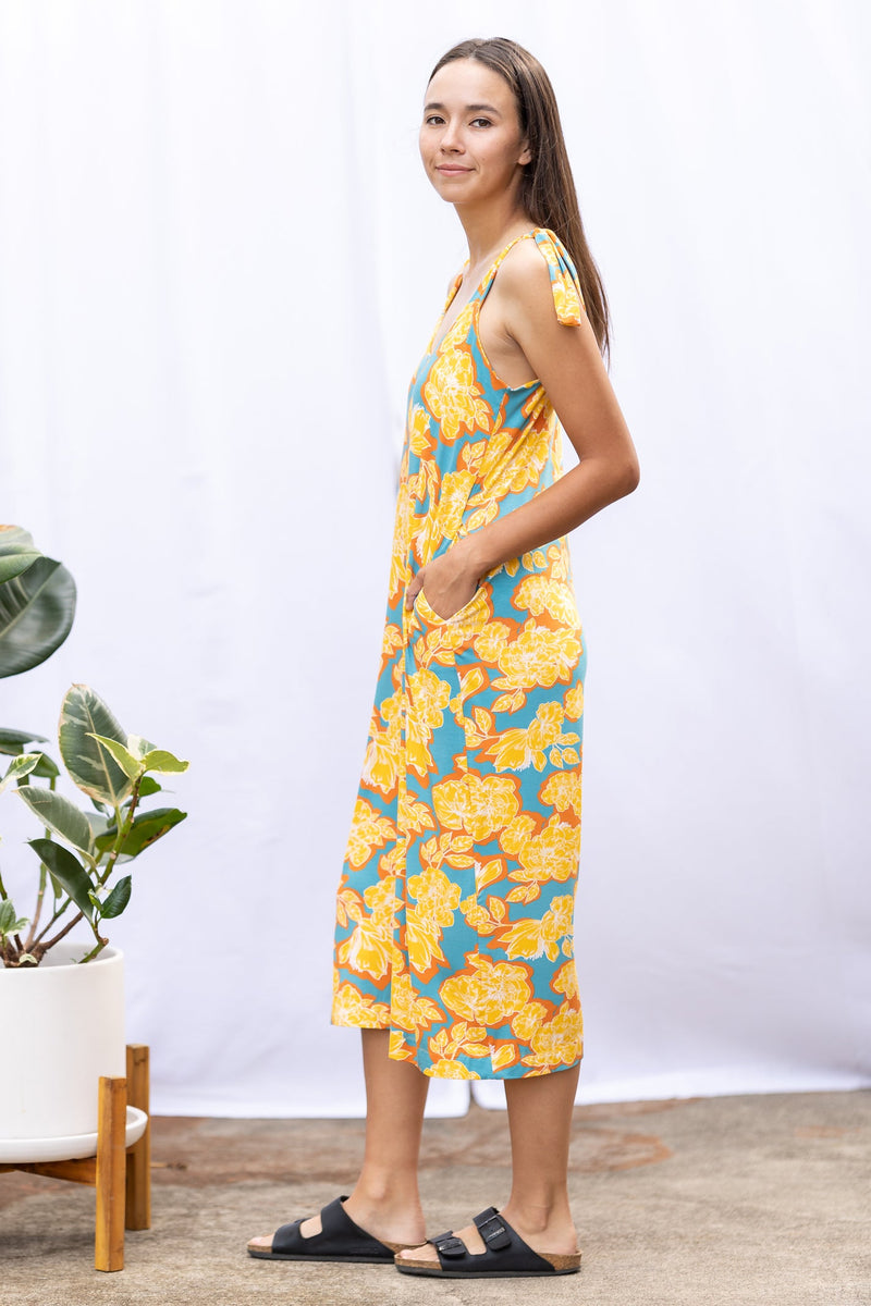 Paisley Jumpsuit (Golden Bloom) - S