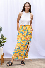 Penny Skirt (Golden Bloom) - S