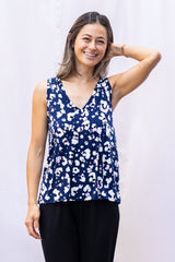 Nikki Tank Top (Moonlight Daze) - S