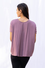 Alisa Box Pleat Top (Belladonna) - S