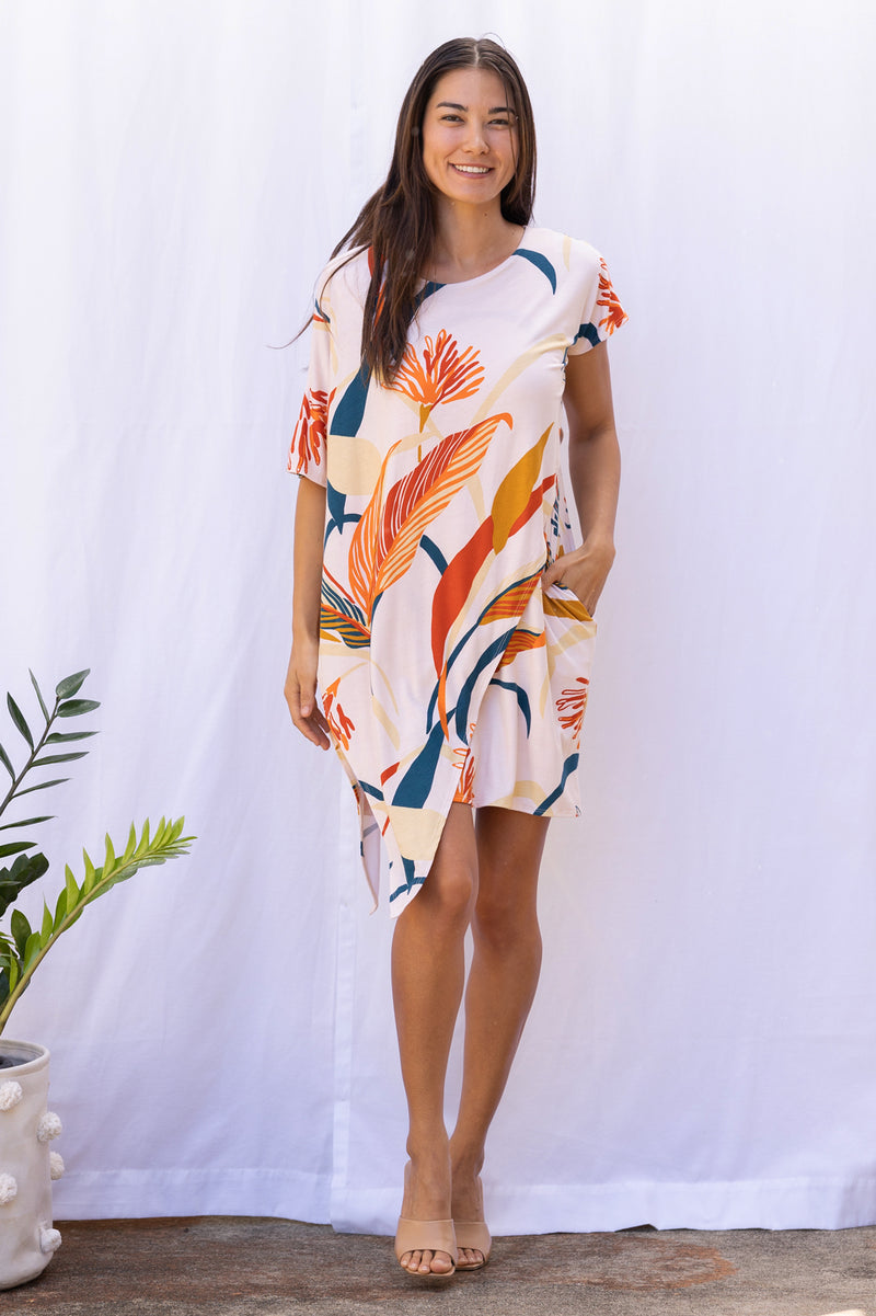 Sienna Asymmetrical Dress (Lehua)