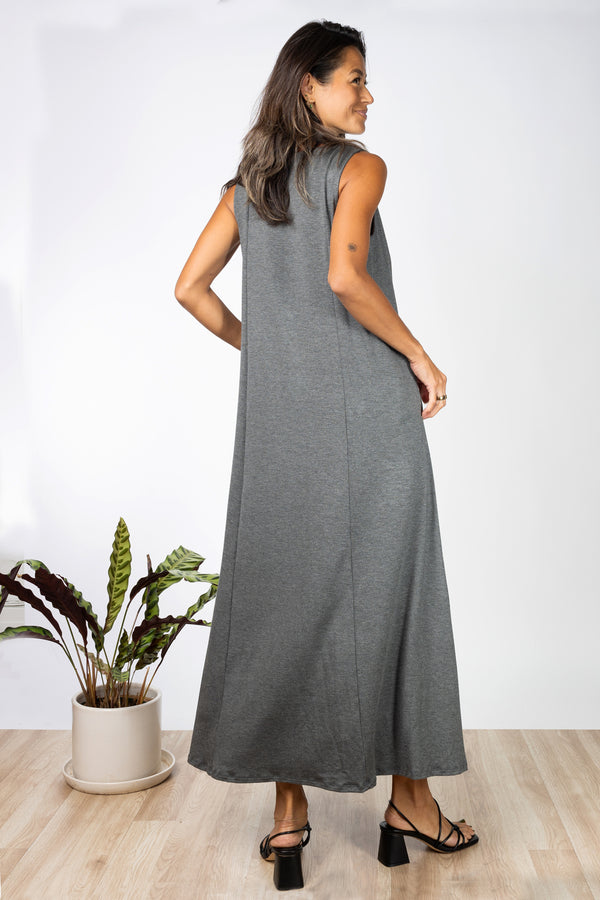 Elaine Maxi (Charcoal)