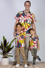 Ronnie Men's Aloha Shirt (Naupaka)