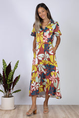 Sasha Aloha Dress (Naupaka)