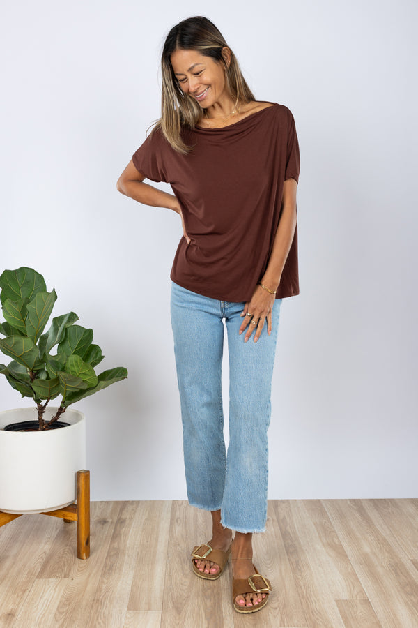 PRE-SALE Brooke Top (Chocolate)