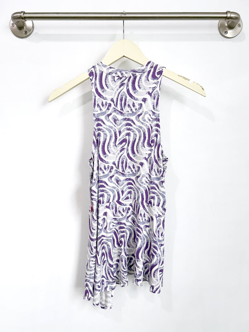 Charlotte Asym Top (Wandering Lavender) - XS