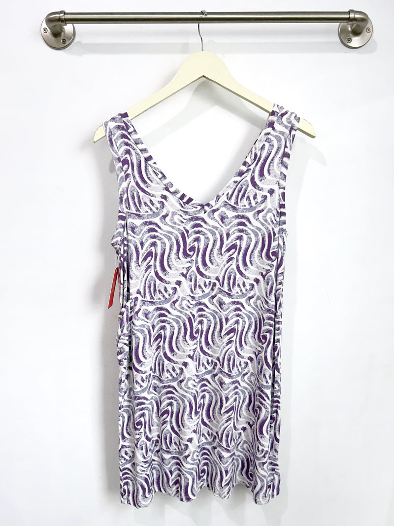 Kristie Tank Dress (Wandering Lavender) - M