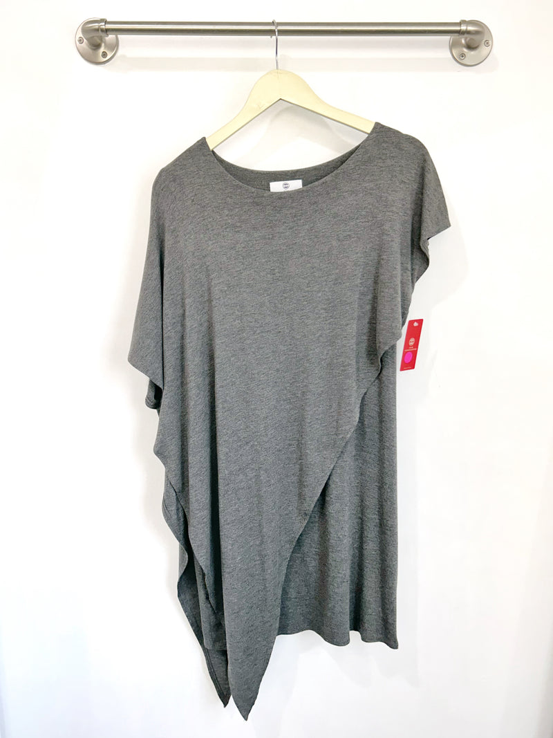 Sienna Asym Dress (Charcoal) - XS