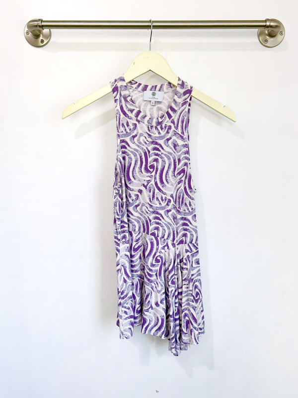 Charlotte Asym Top (Wandering Lavender) - S