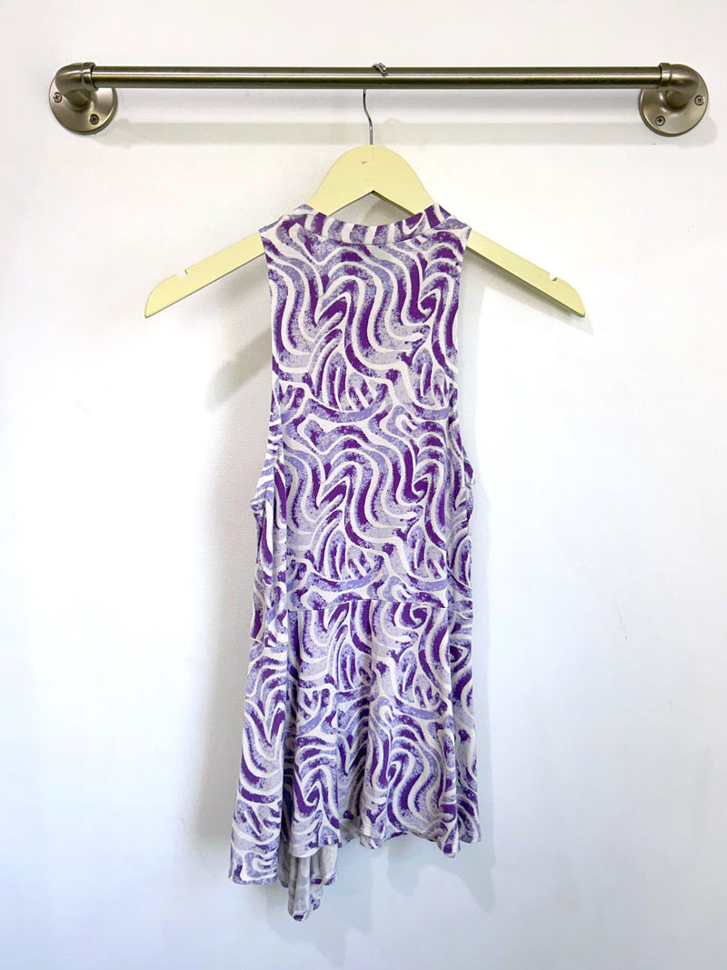 Charlotte Asym Top (Wandering Lavender) - S