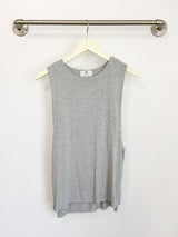 Courtney Layered Tank (Heather Grey) - S