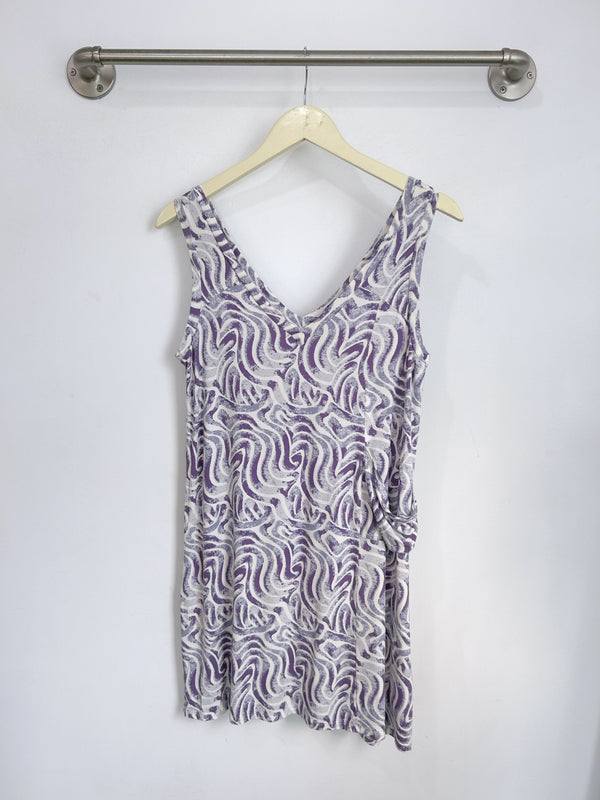 Kristie Tank Dress (Wandering Lavender) - S