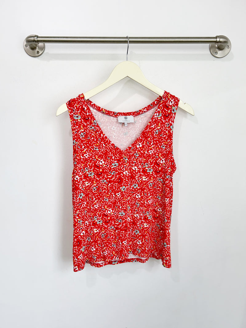 Nikki Tank Top (Wildflower Red) - S