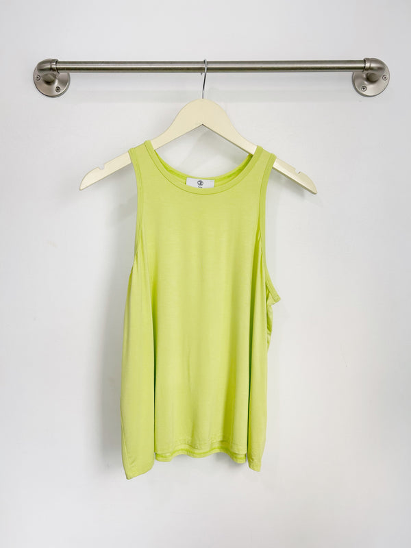 Michael Racer Tank (Chartreuse) - M