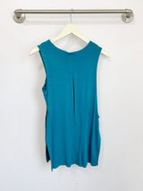 Courtney Layered Tank (Turquoise) - XS