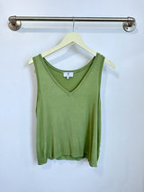 Nikki Tank Top (Sage) - M