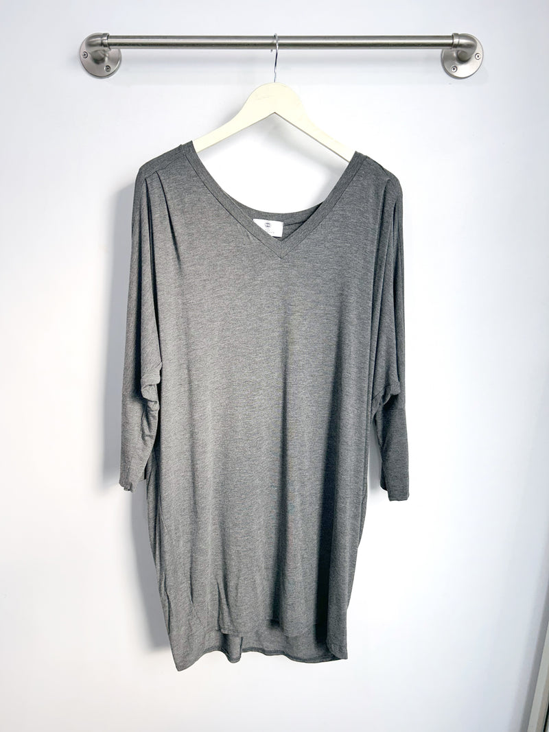 Lynette Dolman Dress (Charcoal) - L