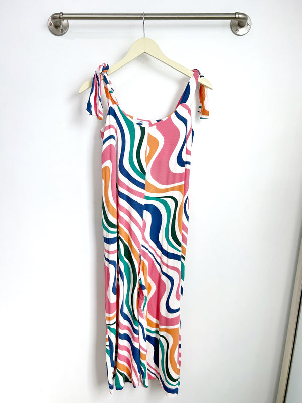 Paisley Jumpsuit (Retro Rainbow) - S