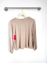 Vivian Blouse (Cocoa) - XS