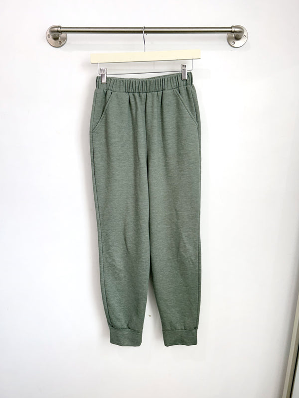 Carmen Jogger (Sage Fleece) - XS