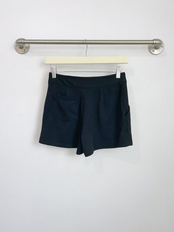 Zoe Trouser Short (Black) - XS