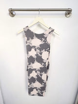 Melanie Cape-back Dress (Floral) - XS