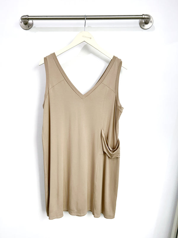 Kristie Tank Dress (Cocoa) - L