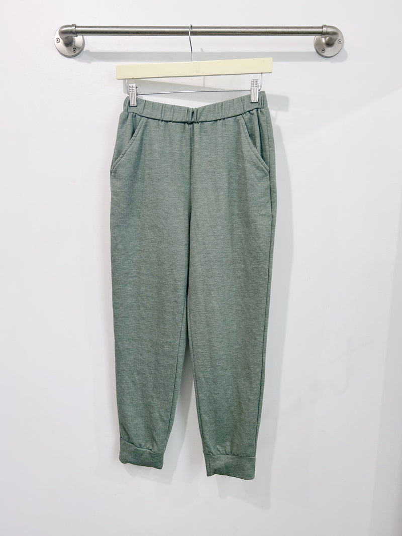 Carmen Jogger (Sage Fleece) - XS