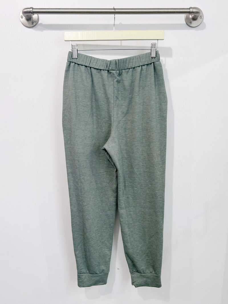 Carmen Jogger (Sage Fleece) - XS