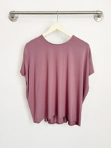 Alisa Box Pleat Top (Belladonna) - S