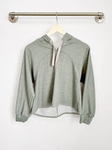 Bella Hoodie (Sage Fleece) - XS