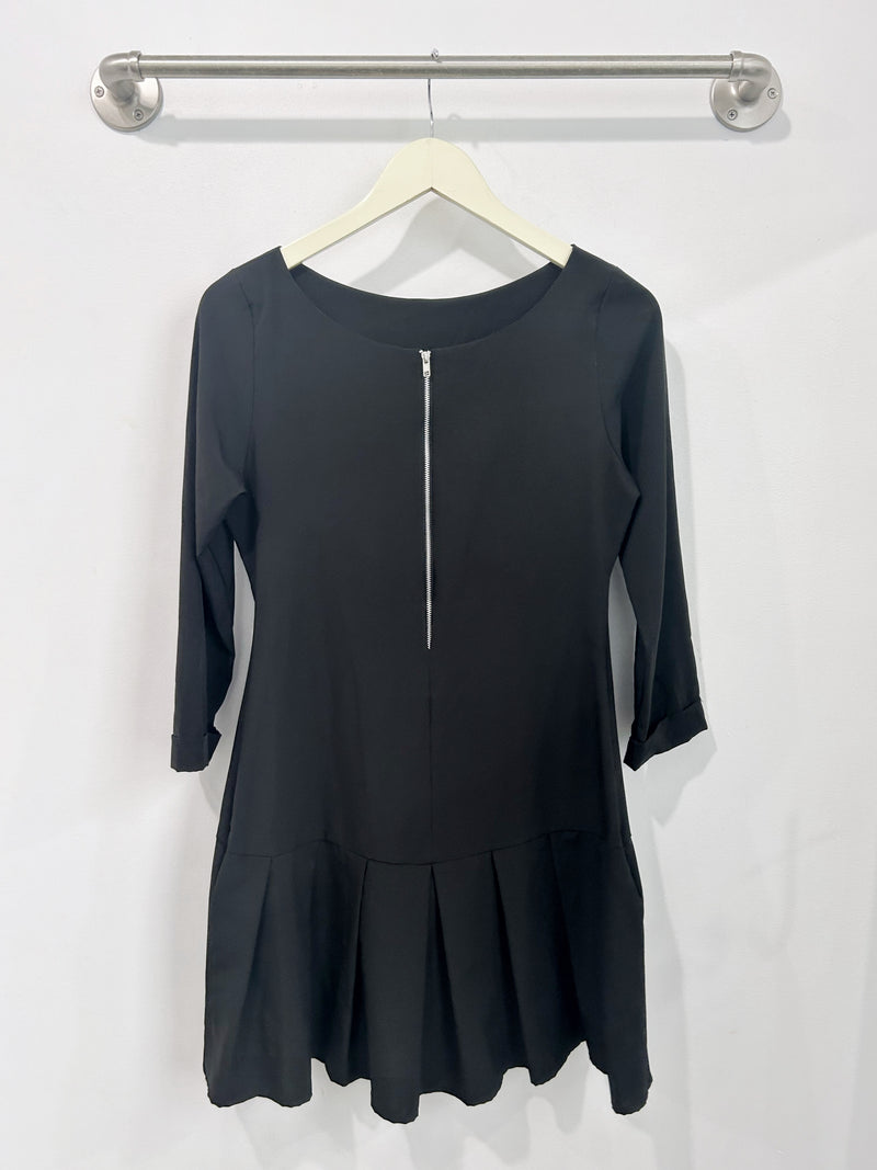 Wimbledon Dress (Black) - XS