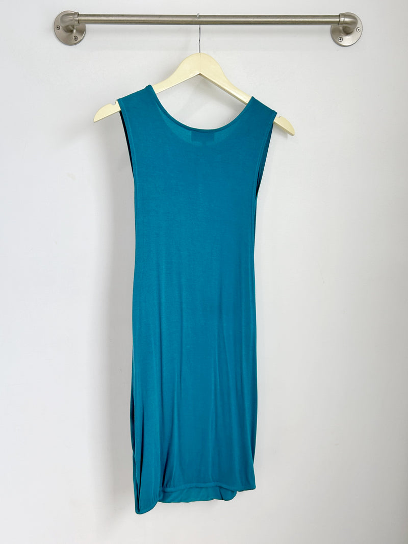 Brandon Tank Dress (Turquoise) - M