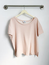 Asher Fleece Tee (Blush) - M/L