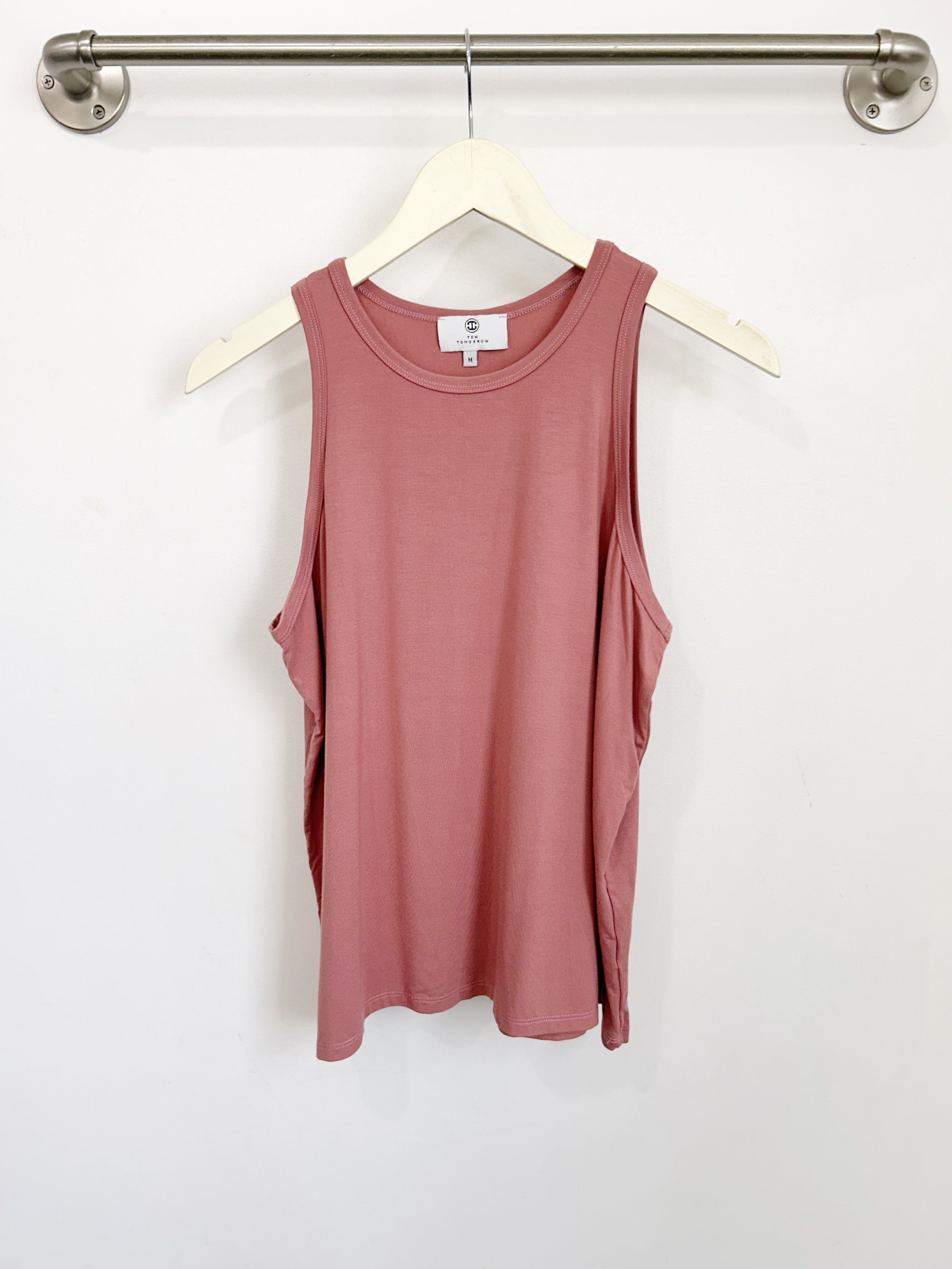 Michael Racer Tank Top (Desert Rose) - M – Ten Tomorrow