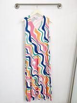 Elaine Maxi (Retro Rainbow) - XS