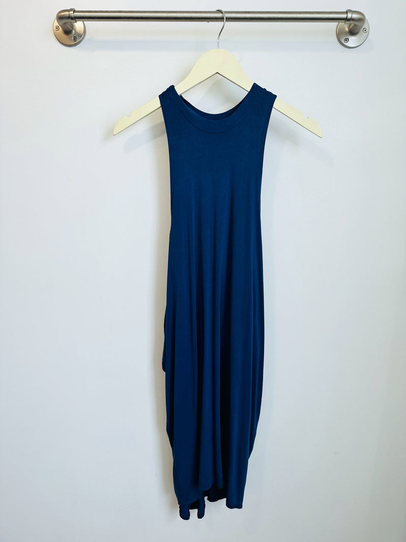 Chad Layered Dress (Denim Blue) - S