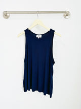 Michael Racer Tank Top (Navy) - L