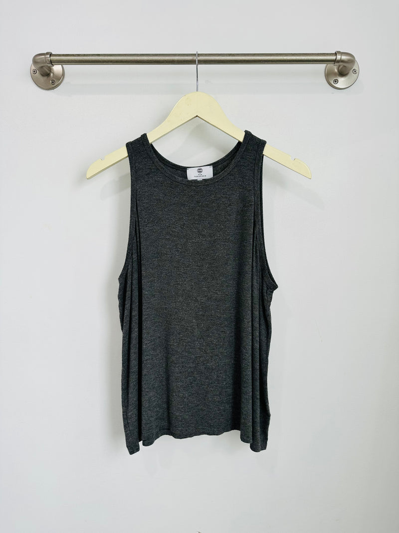 Michael Racer Tank Top (Charcoal) - L