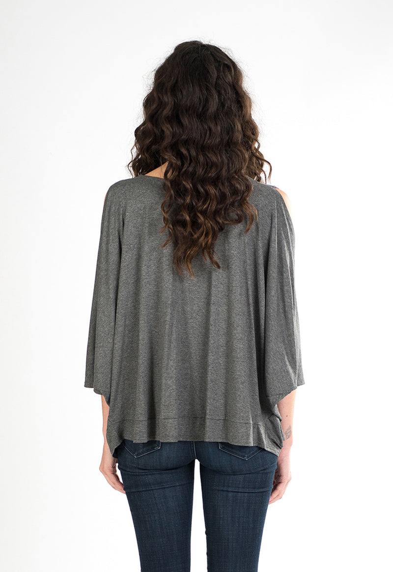 Tia Kaftan Top (Charcoal) - O/S