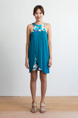 Yasmin Tulip Dress (Teal) - M