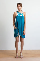 Yasmin Tulip Dress (Teal) - M