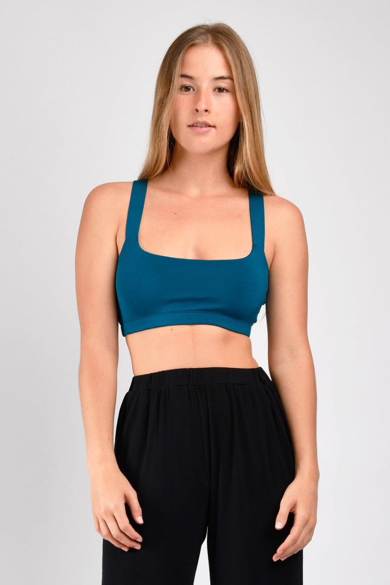 Hudson Bralette (Teal) - M