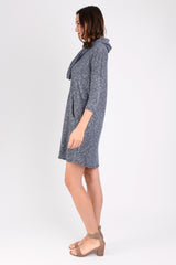 Stella Sweater Dress (Navy Sweater Knit) - M