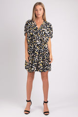 Ashley Kaftan Dress (Modern Leopard) - XS/S